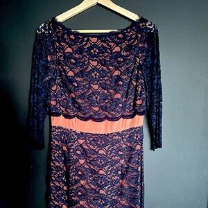 COPY - Boden Lace overlay Cocktail dress